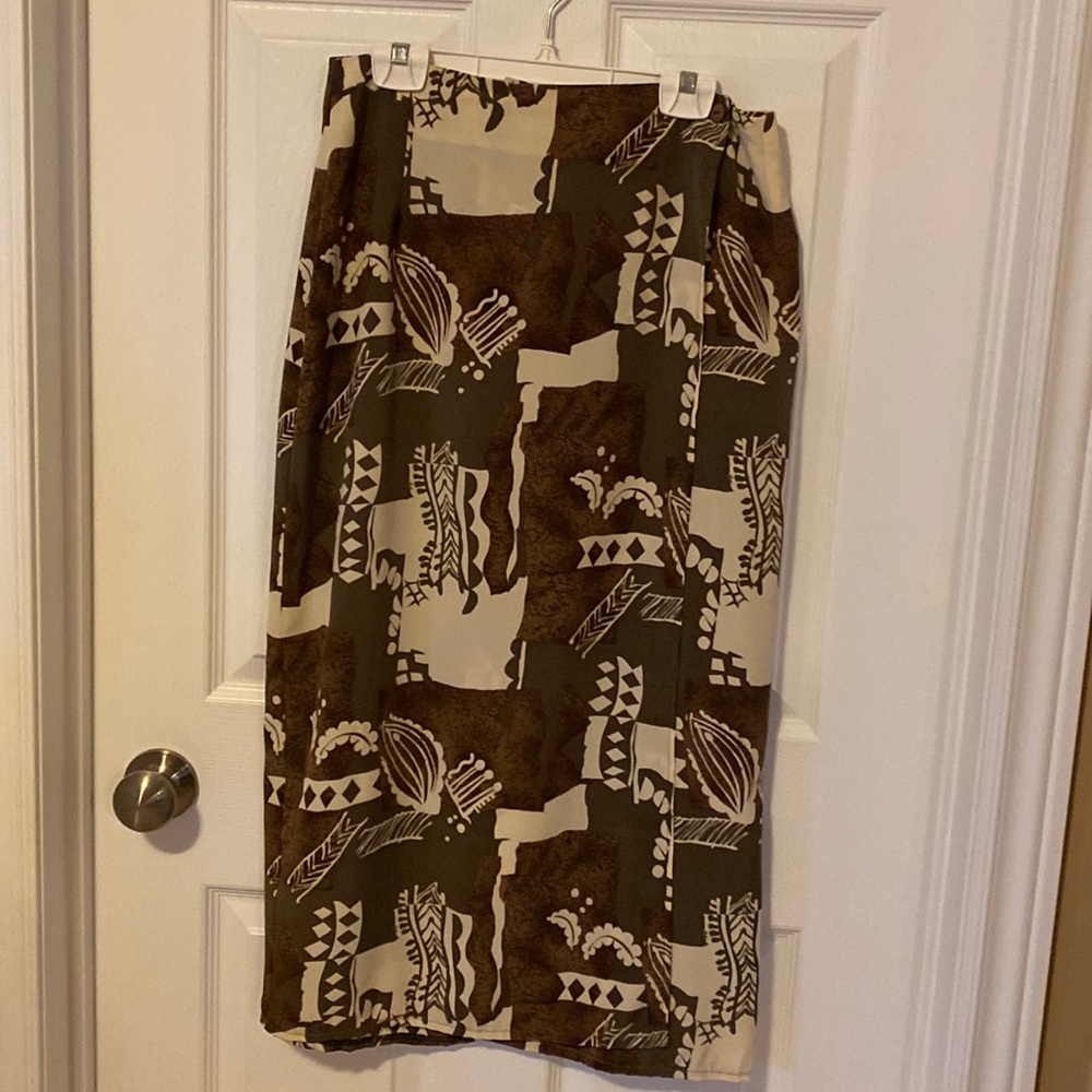 Noble Club wrap around skirt